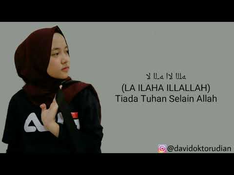 Nissa Sabyan feat  SBY   Laa Ilaaha Illallah Lirik Sholawat Terbaru 2019   YouTube