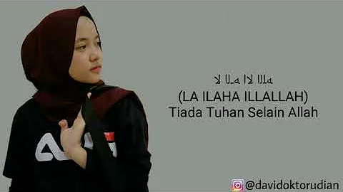 Nissa Sabyan feat  SBY   Laa Ilaaha Illallah Lirik Sholawat Terbaru 2019   YouTube