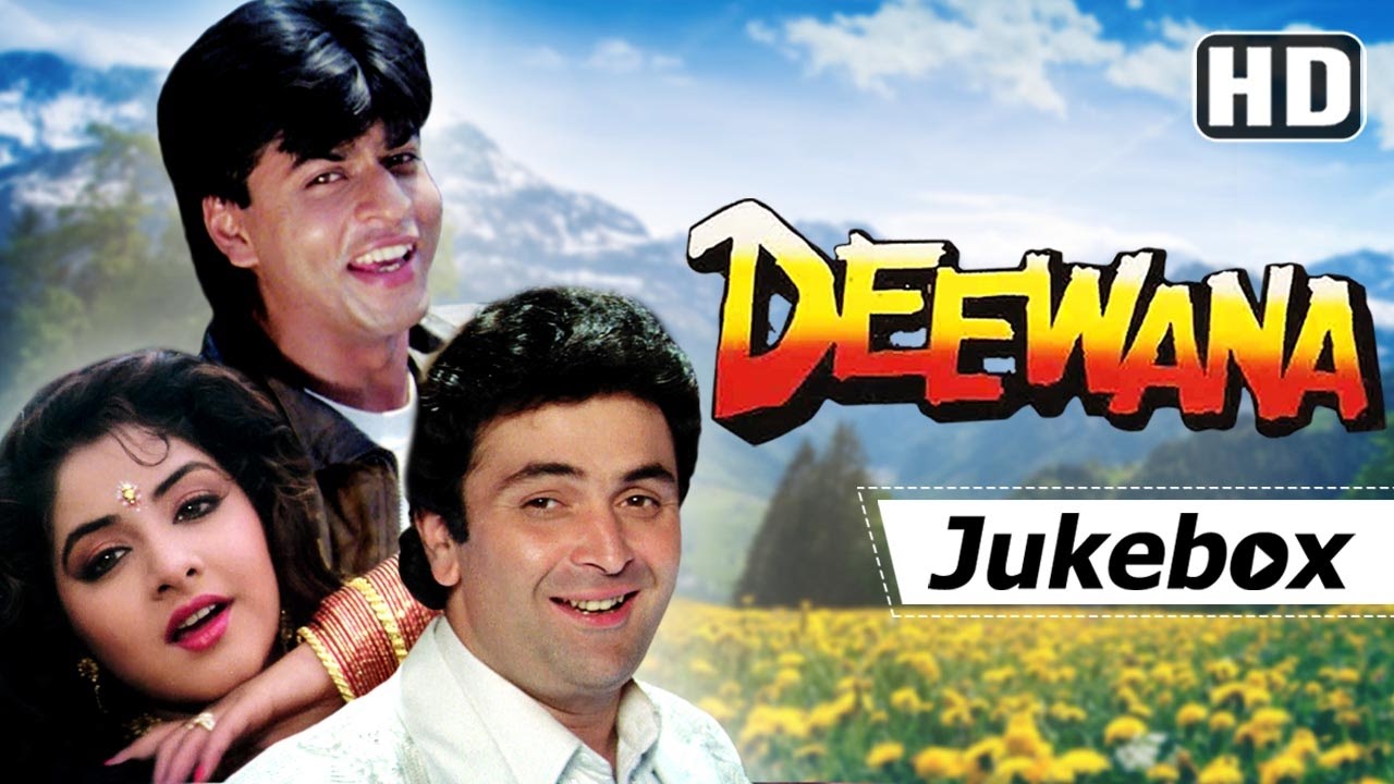 Deewana 1992 Songs HD   Shahrukh Khan Rishi Kapoor Divya Bharti  Hits of Kumar Sanu  Alka Yagnik