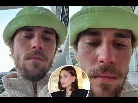 Justin Bieber breaks down in tears in concerning post without wife Hailey as fans speculate - YouTube