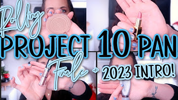 2022 ROLLING PROJECT 10 PAN FINALE & 2023 INTRODUCTION! 🌲 VLOGMAS DAY 30