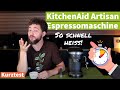 Heiß in 2 Minuten – KitchenAid Artisan Espressomaschine im Kurztest