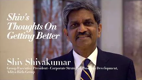 Thoughts on getting better - Shiv Shivakumar, Grou...
