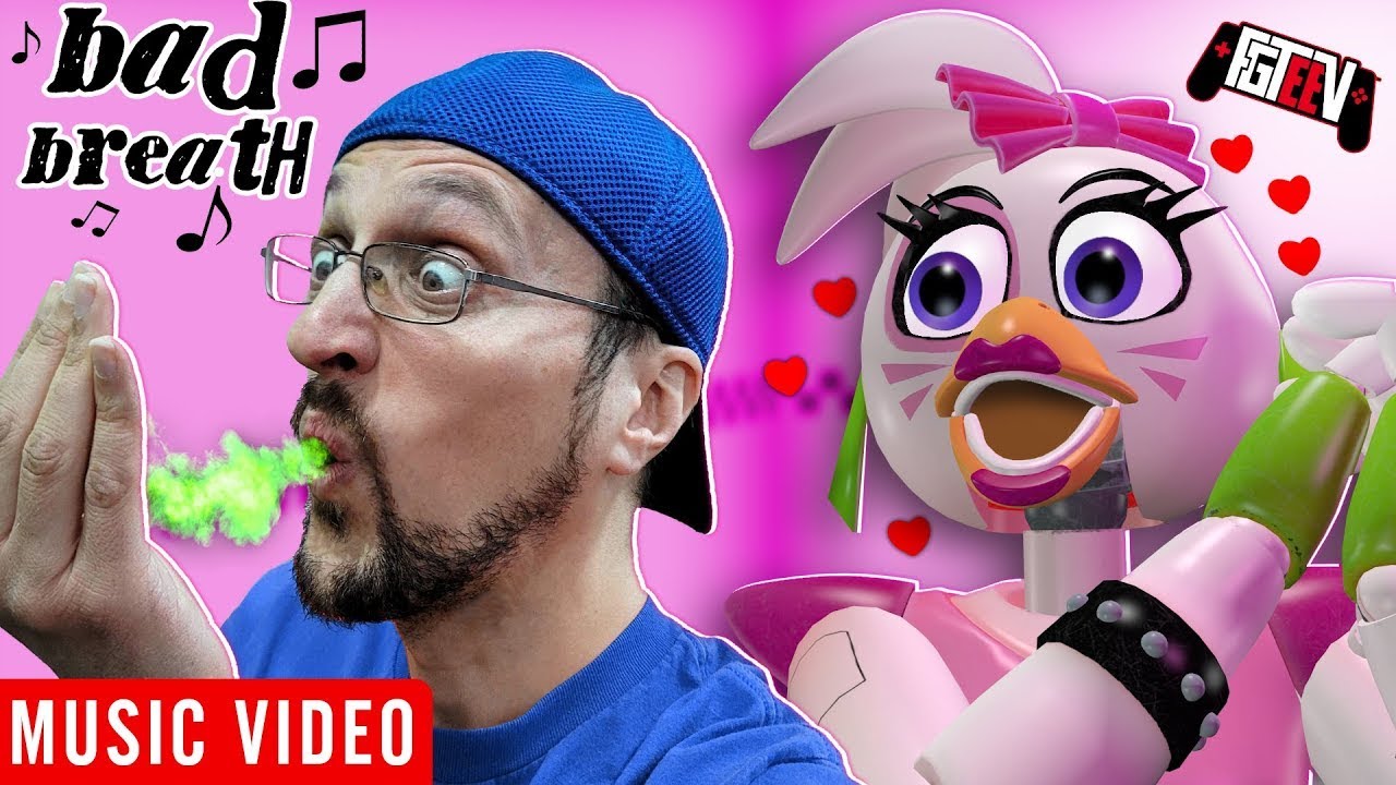 FGTeeV Bad Breath Security Breach (Lyrics) YouTube