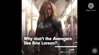 Why the avenger cast doesn’t like brie larson? Wealth