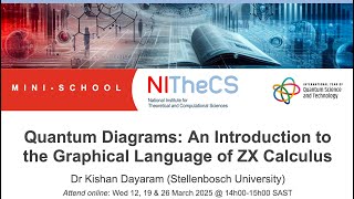 2025-03 - NITheCS Mini-school: 'Quantum Diagrams: An Introduction to the Graphical Language of .. L1