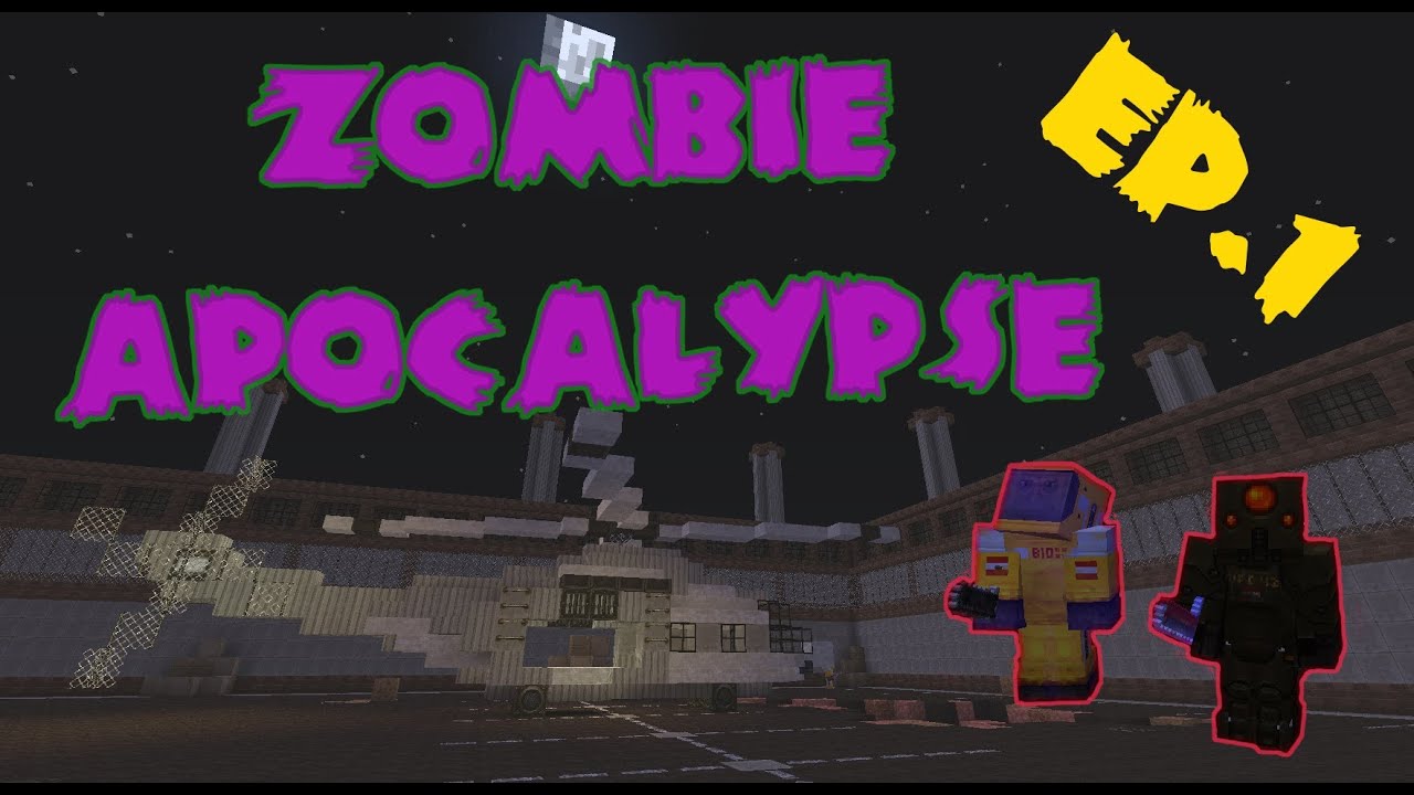 Zombie Apocalypse - EP.12 Minecraft Adventure Map Co-op Zombie Apocalypse - EP.12 Minecraft Adventure Map Co-op