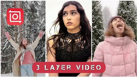 Create Multiple Screen Video Collage | 3 Layer Video Split Screen (Inshot Tutorial)
