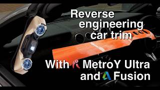 Reverse engineering a Mustang trim piece - Using MetroY Ultra 3D scanner