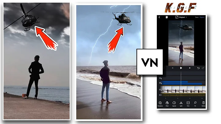 Sky Helicopter Fly Video Editing in Vn App || Sky Change Video Editing | Jsr ka Londa