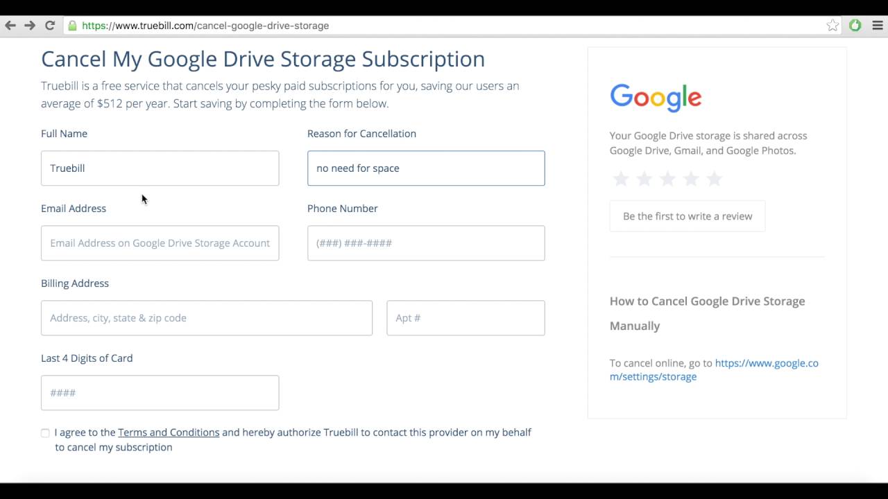 How To Cancel Google Drive Storage YouTube