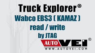 Wabco EBS3 read/write by JTAG (from KAMAZ truck)