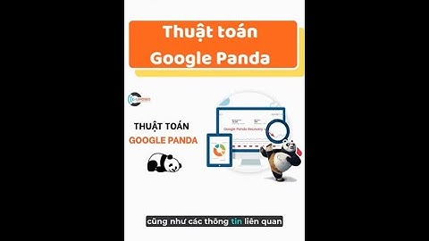 Tìm Hiểu Về Thuật Toán Google Panda Để Tối Ưu Website Hiệu Quả