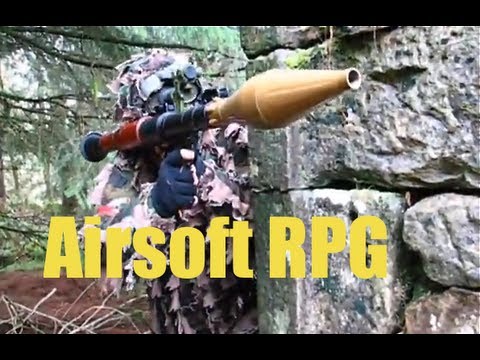 Airsoft War RPG G36C AK47 MP5 L85 Dutch in Scotland