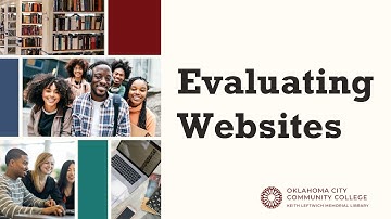 Evaluating Websites