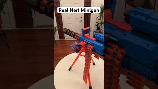 REAL Nerf Minigun #shorts