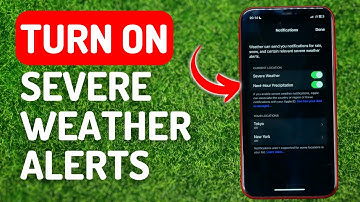 How to Turn on Severe Weather Alerts on iPhone