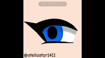 Eye blinking test (messed up) #alightmotion #edit #gacha #gachaclub #test