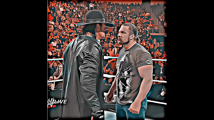 The Undertaker Vs Triple H Next Level Aura ☠️ #wwe #undertaker #tripleh  #wweshorts #shorts