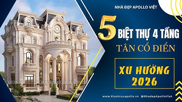 TOP 5 Thiết Kế Biệt Thự 3 TẦNG 1 TUM Ấn Tượng & Sang Trọng MẶT TIỀN 7 - 9 MÉT