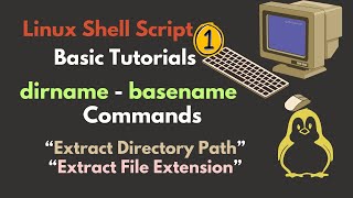 Bash script: Extracting the directory path and checking the extension of a file in Linux