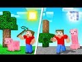 Visiting a PARALLEL UNIVERSE In MINECRAFT! (crazy)