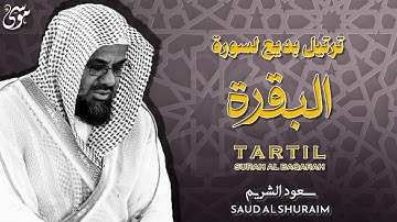 سورة البقرة تلاوة تحبس الأنفاس  للشيخ سعود الشريم ❤️ القرأن الكريم