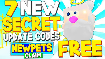 ALL 7 *NEW SECRET* PET UPDATE CODES in TAPPING SIMULATOR (Roblox Codes)