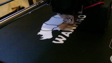 Wanhao Duplicator i3 first print.