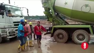 Disputes at a construction site