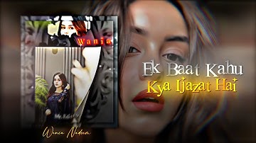 Ijazat Hai🔥🤤 | Wania Nadeem | AE Inspired Alight motion Preset | Free Preset | @MrEdiitz4.0