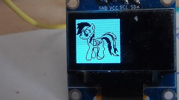STM32 OLED SSD1306 animated image