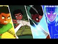 Evolution of Rock Lee's Hidden Lotus / Eight Gates Opened in Games (2003-2020)