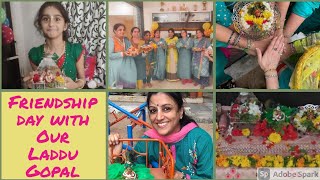 Sindhi Video,Laddu Gopal Picnic, Celebrating Friendship day with our Laddu Gopal,@krishmapeswani