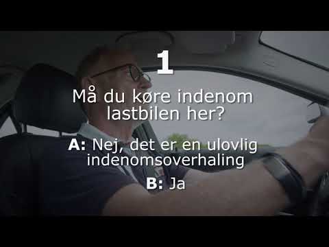 Video: Hvem har forkørselsretten på en frakørsel?