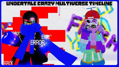 Fresh Sans V2 & Error Sans V2 Rework Showcase [Undertale Crazy Multiverse Timeline]