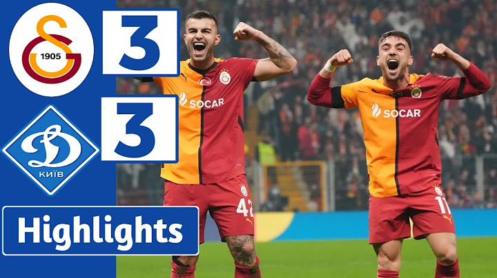 GALATASARAY ( 3 3 ) VS DYNAMO | HIGHLIGHTS | EUROPE LEAGUE
