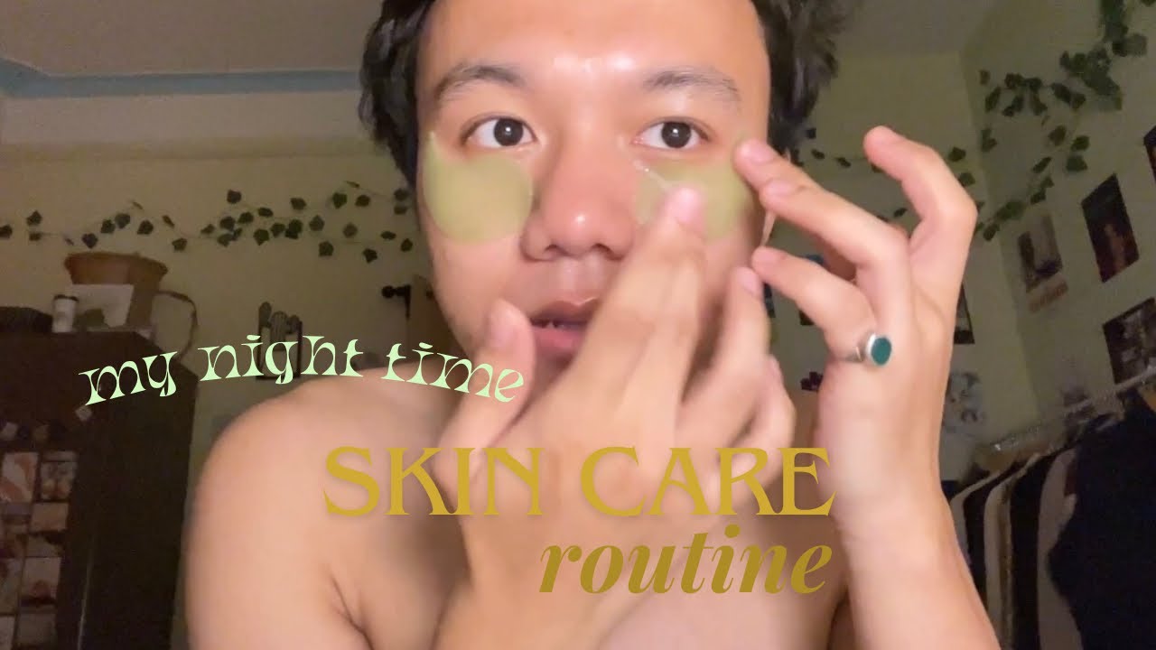 grwm with my night time (pm) skin care routine - YouTube