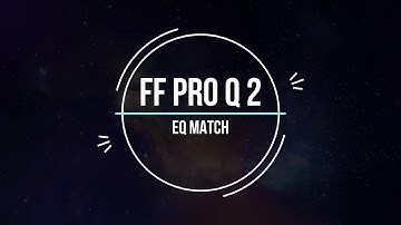 Fab-Filter Pro Q 2: EQ Match