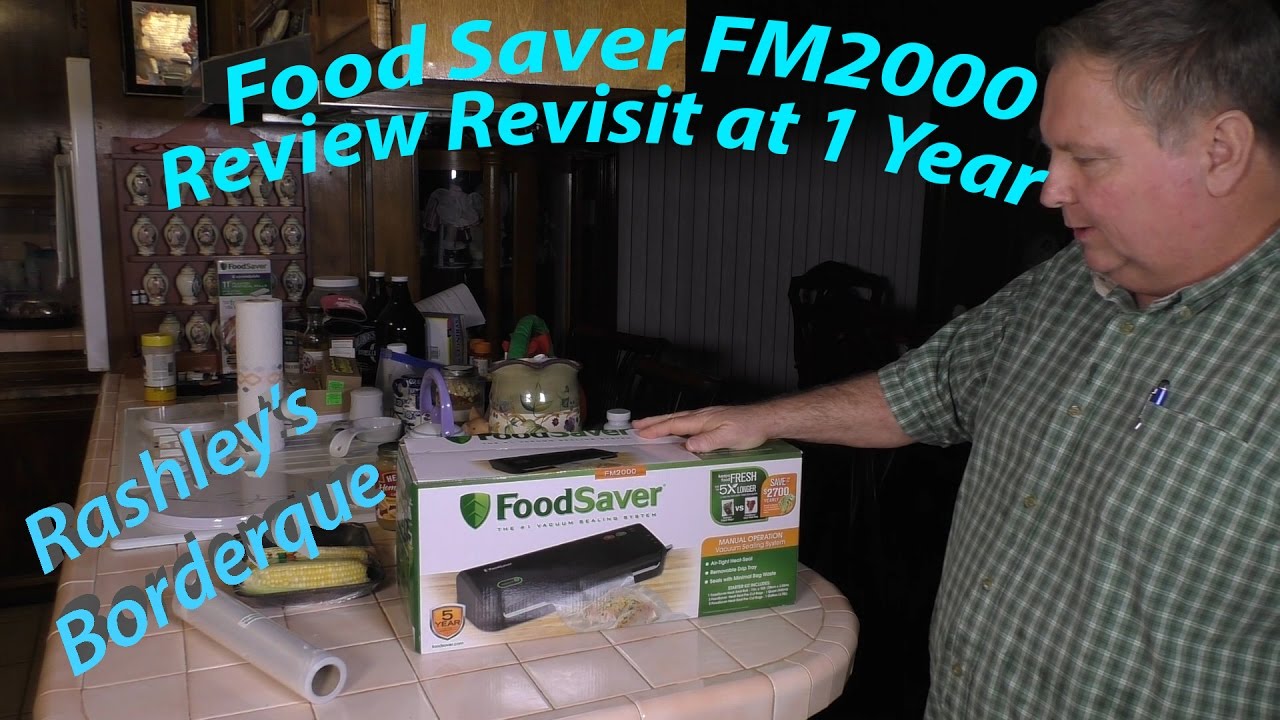 FoodSaver FM2000 Review Update at 1 Year - Wildcard Wednesday