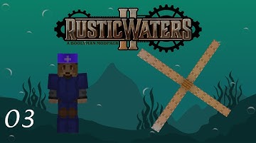 Minecraft Rustic Waters 2 EP03 Powering Create