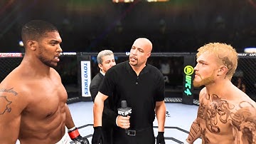 Anthony Joshua vs Jake Paul FULL FIGHT | UFC 4 AI Simulation (CPU vs CPU)