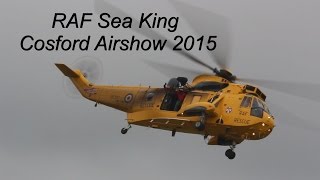 RAF Sea King Demo Cosford Airshow 2015