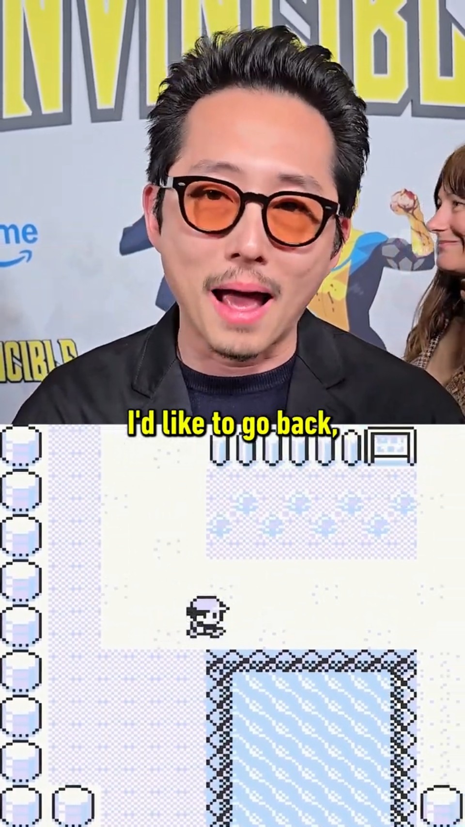Steven Yeun isn't a huge fan of modern Pokemon #invincible