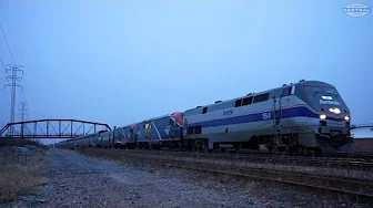 Amtrak and Metra Rush Hour in Chicago