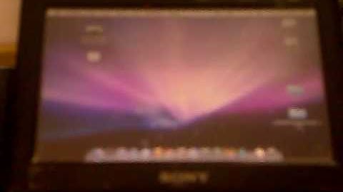 VAIO UX 390N MAC OSX Leopard & Windows 7