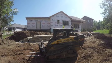 Outcropping Retaining Wall Appleton Lawn Snow Landscaping