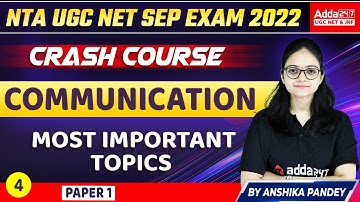 NTA UGC NET EXAM 2022 | Most Important Topics of Communication 2 | UGC NET Communication Topics