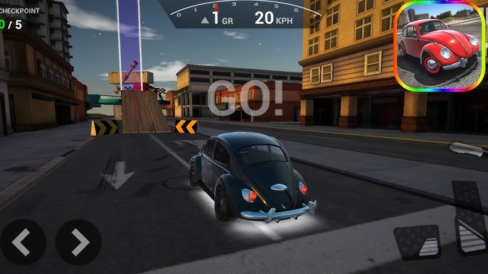 Jogo do fusca, joguinho de estacionar o fusquinha, car driver hard parking,  Fuscão Preto, game play 