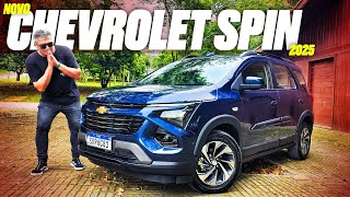 Novo Chevrolet Spin 2025  QUANTO VAI CUSTAR? NOVA GERAÇÃO? MOTOR TURBO? 7 LUGARES? TUDO AQUI.